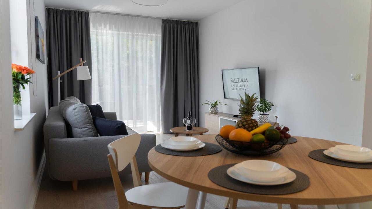 Apartamenty Baltivia Olimpijska 2 ミエルノ エクステリア 写真